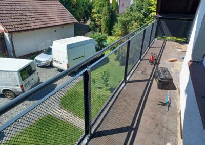 Zábradlí na míru pro balkony, schodiště a francouzská okna – David Tymel, Kovovýroba Ostrava