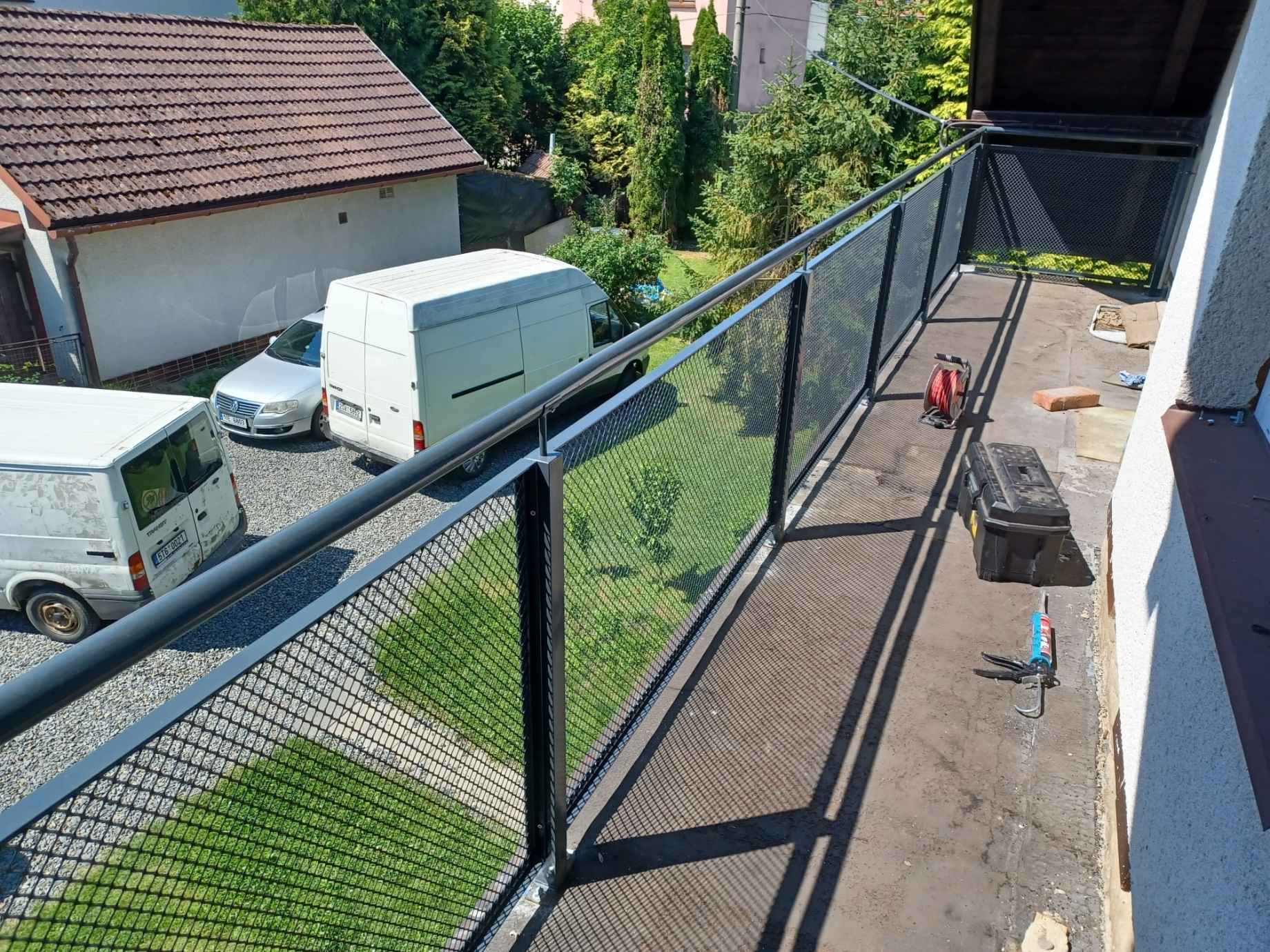 Zábradlí na míru pro balkony, schodiště a francouzská okna – David Tymel, Kovovýroba Ostrava
